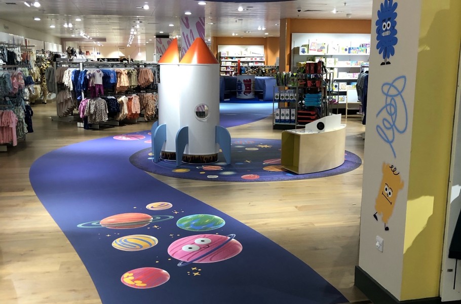 Floor graphics